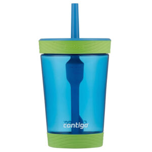 Contigo Kids Straw Pitillo Antiderrame 14oz Azul