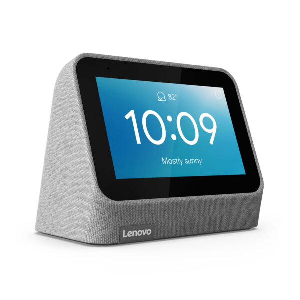 Lenovo Smart Clock Gen 2 - Grey + Color Smart Bulb CD-24502F