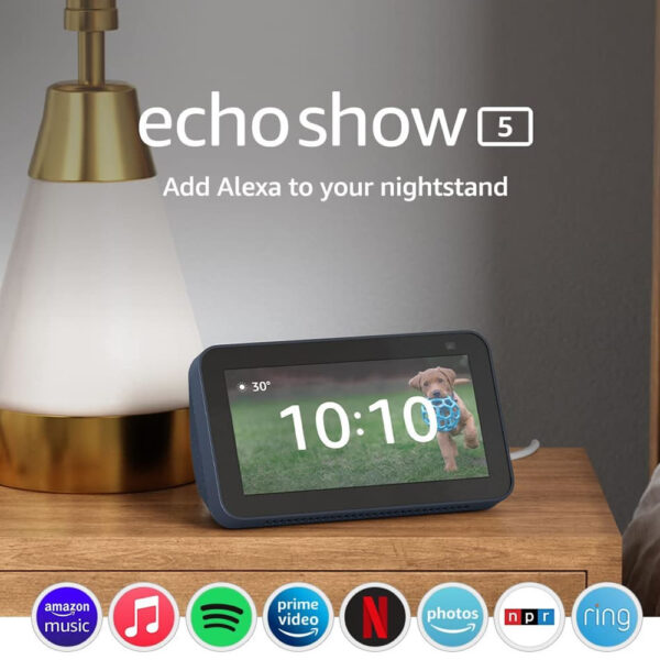 Amazon Echo Show 5 Pantalla inteligente HD Alexa y Camara