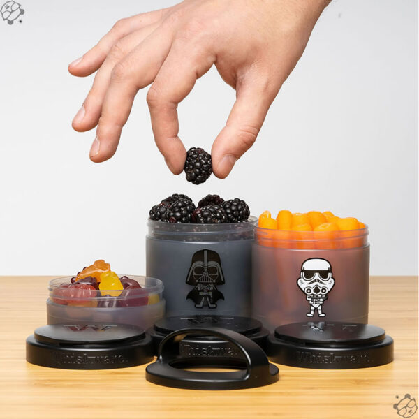 Contenedores Apilables Para Aperitivos Star Wars - Vader