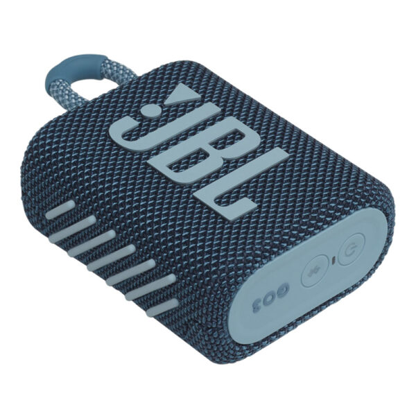 JBL - GO3 Portable Waterproof Wireless Speaker - JBLGO3BLUAM