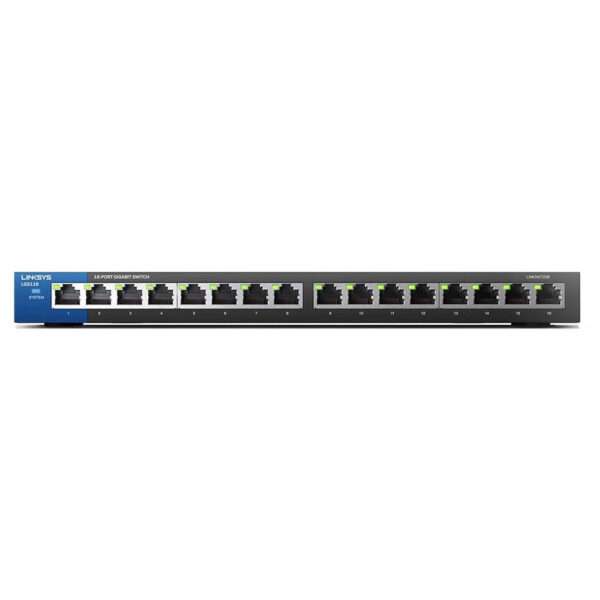 Switch Linksys 16 Puertos Gigabit Ethernet LGS116