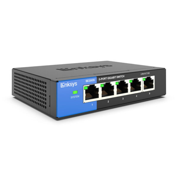 Switch Linksys 5 Puertos Gigabit Ethernet SE3005