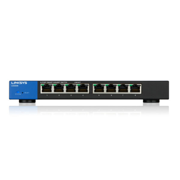 Switch Linksys 8 Puertos Gigabit Ethernet LGS308