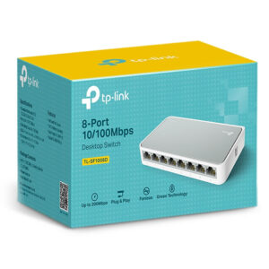 Switch TL-SF1008D Tp-link De Escritorio 8 Puertos