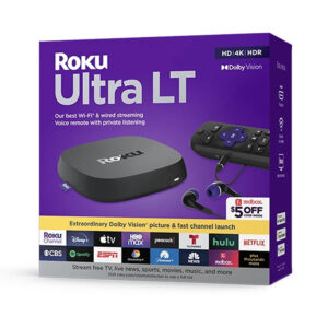 Roku Ultra LT 4K HDR Streaming Media Player