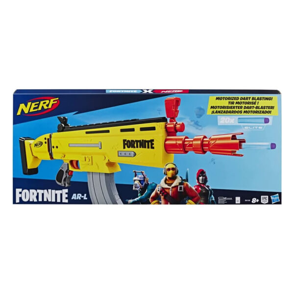 Nerf Fortnite AR-L - Pistola de dardos Nerf Elite